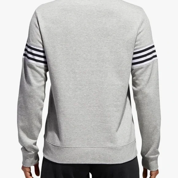 Adidas Women's Gray Sweatshirt pullover - Picture 2 of 10